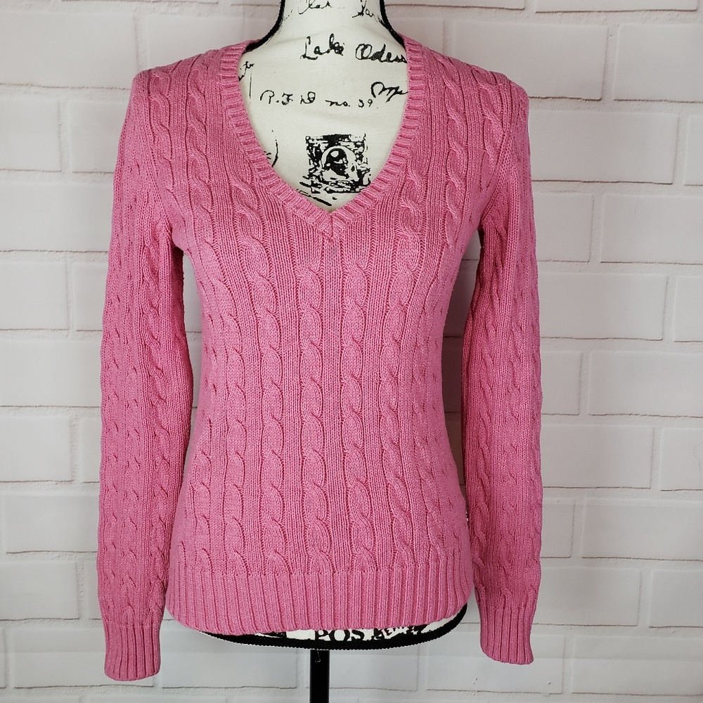 Tommy Hilfiger Pink Sweater Size S